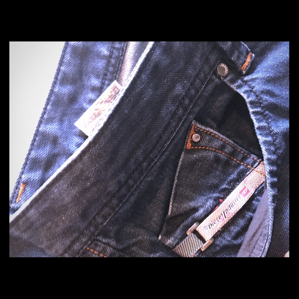 Diesel Jeans, straight leg, 36W